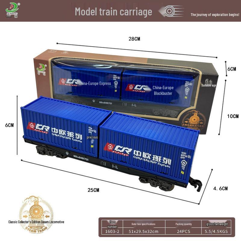 Набор ретро-паровоза - Электрическая игрушка для детей