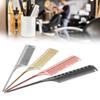 Professional FineTooth Tail Comb Portable Aluminum Hairdressing Salon Hair Care Styling Tools