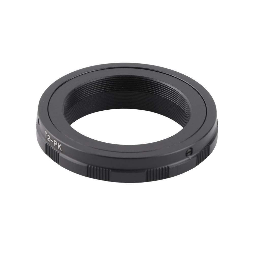 T T2 Mount Lens Adapter for Camera K-70 K-50 K-30 K-500 K-1, All Metal Construction, Machining, Easy to Install