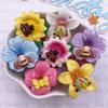10pcs Mixed Resin Colorful 3D Cartoon Butterfly Bee Beetle Flower Figurines Flat Back Stone Decor DIY Christmas Scrapbook Crafts