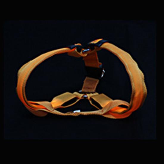 Шлейка для собак Супермягкая износостойкая полиэстеровая шлейка среднего размера со светодиодной подсветкой для тренировочного жилета для собак