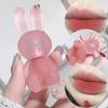 Lovely Velvet Rabbit Shape Lip Mud Long-Lasting, Moisturizing Lipsick Non-Stick Non-Drying Matte Finish Lip Clay Perfect for Daily Makeup