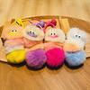 Plush Adorable Cartoon Caterpillar Bunny Keychain Perfect For Decoration Bag