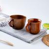 Solid Tea Cup Eco-friendly Fashion Jujube Wood Water Mug