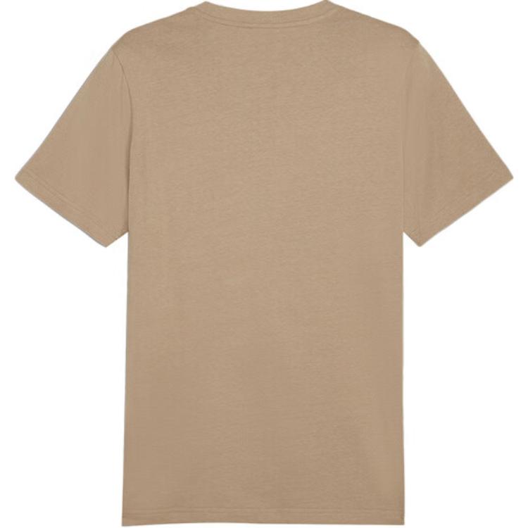 Puma Футболка Better Essentials Fashion Solid Color Breathable Short Sleeve T Shirt Men Tops Oak-Brown 675977-67