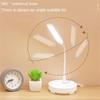 LED Portable Dimmable Table Lamp USB Plug Battery Powered Desk Lamp Bedroom Reading Night Light Eye Protection LED Bedside Lamp