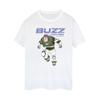 Disney Женская/Дамская хлопковая футболка бойфренда Lightyear Buzz Jump To Action