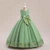 Girls' Fluffy Mesh Princess Dress, Ages 3-15 - Children's Long Skirt for Weddings & Performances