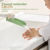 1/2 шт. удлинитель смесителя для детей, безопасный противоскользящий дизайн, брызгозащищенный мультяшной формы, удлинитель для мытья рук для раковины в ванной комнате и кухни
