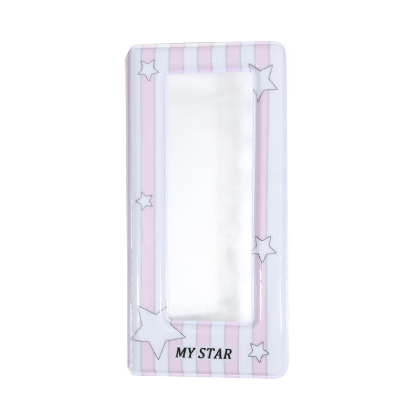 Альбом-биндер для фотокарточек с узором звезд, мини-портативный мультяшный держатель для фотокарточек для коллекции