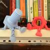 3D Printing Movable Joint Bolts & Nuts Set Quirky Romance Couple Gift Playful Mechanical Ornament Decor for Home Office