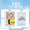 Stray Kids Глобальный Pop-Up Store KZOO Набор фотокарточек, Карточки Lomo участников с бумажным самолетиком и плюшевой игрушкой SKZOO, Коллекционная открытка K-pop, Подарок для фаната