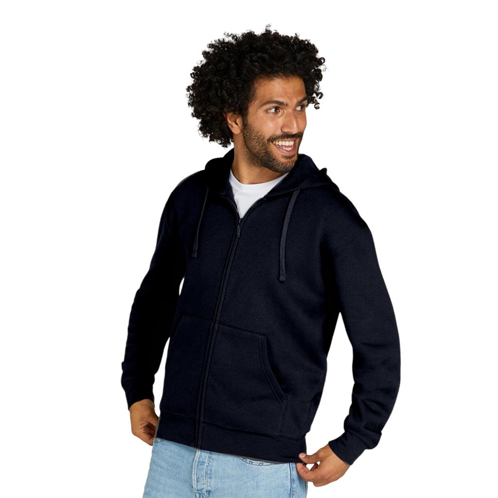 SG Originals Mens Plain Oxford Full Zip Hoodie