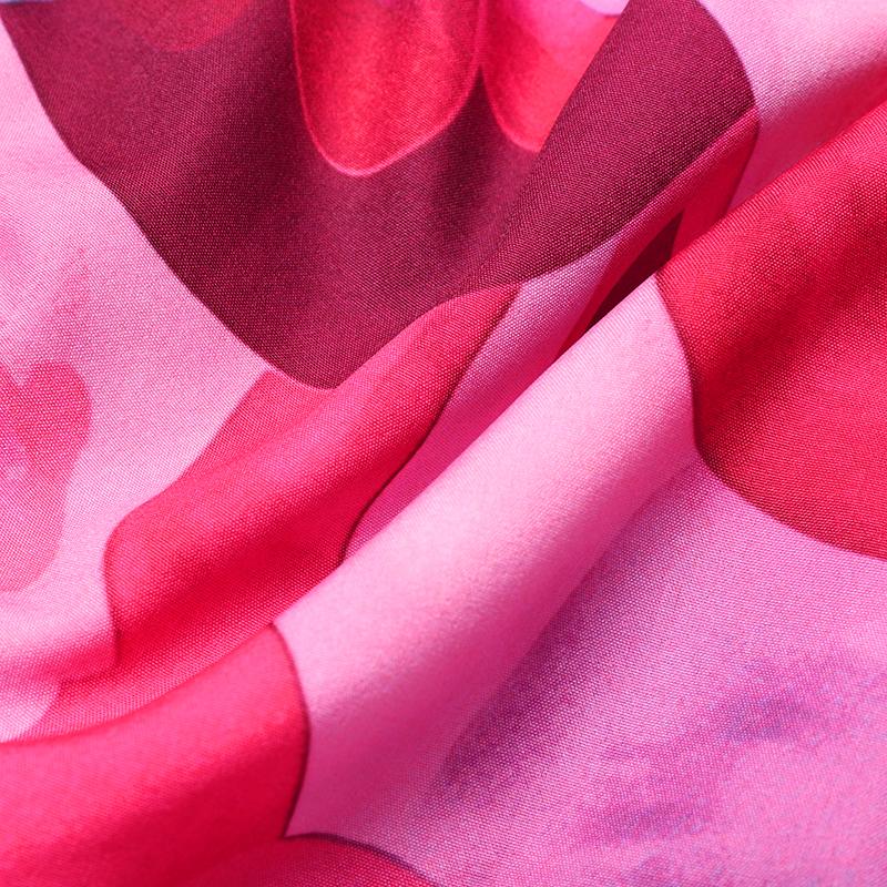 Женское платье больших размеров с открытыми плечами и длинными рукавами с принтом