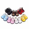 1 Pair Handmade 12 BJD Doll PU Shoes Fashion OB11 Leather Shoes ob11 Doll Sandals  EXO Doll