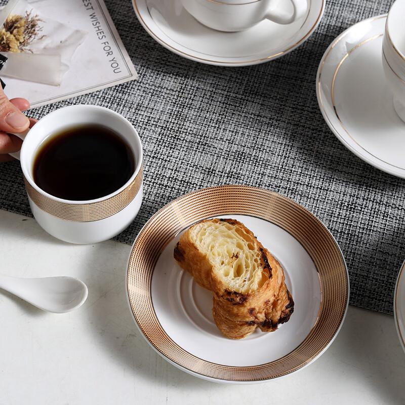 Shangqi European Latte Art Cappuccino Cup & Saucer Set