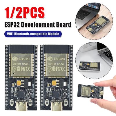 Плата разработки ESP32--32 CP2102 32 Мбит SPI Flash WiFi Bluetooth-совместимая 2412-2484 МГц для умного дома, мобильного Интернета вещей