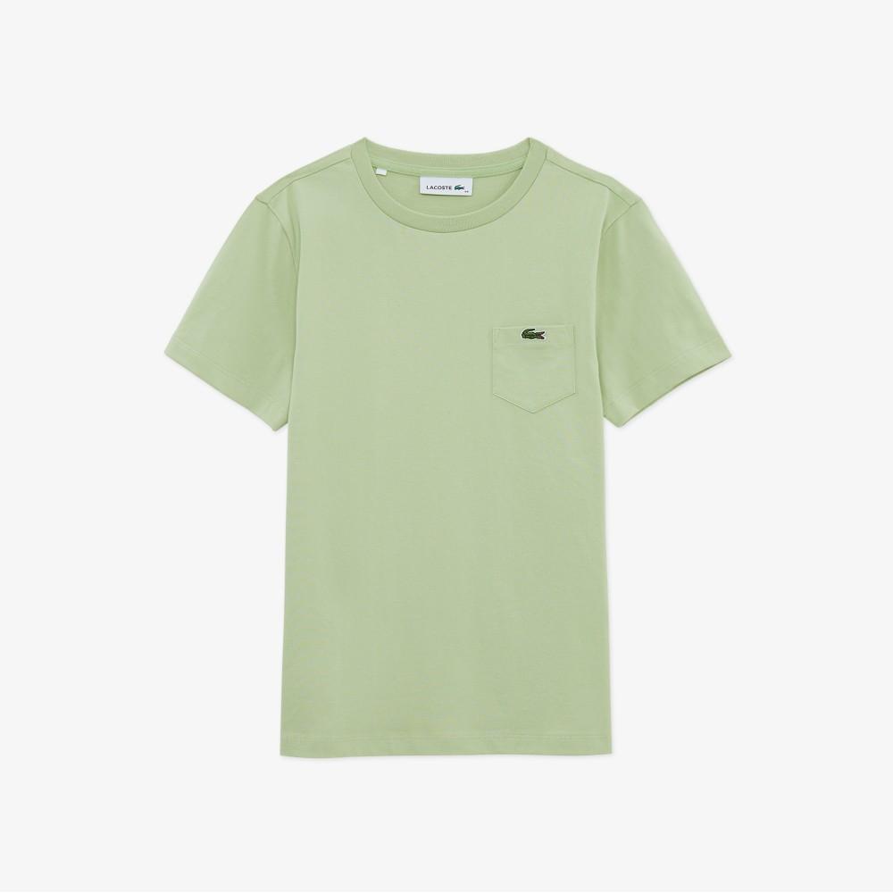 [lacoste] Women's Basic Pocket Short-Sleeve T-Shirt TF556E-56GUYB