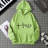 European and American Hot Casual Versatile Letters Loose Hooded Trendy Women's Clothing