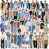 50 Наклейки-граффити «Руководство по стилю бойфренда» для украшения гитары, чемодана, для DIY, креативные водонепроницаемые наклейки