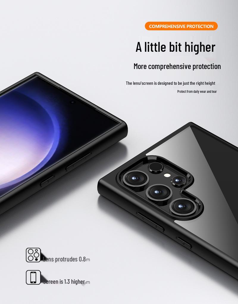 Прозрачный противоударный защитный чехол для Samsung S24, S24 Pro и S24 Ultra - Новый стиль