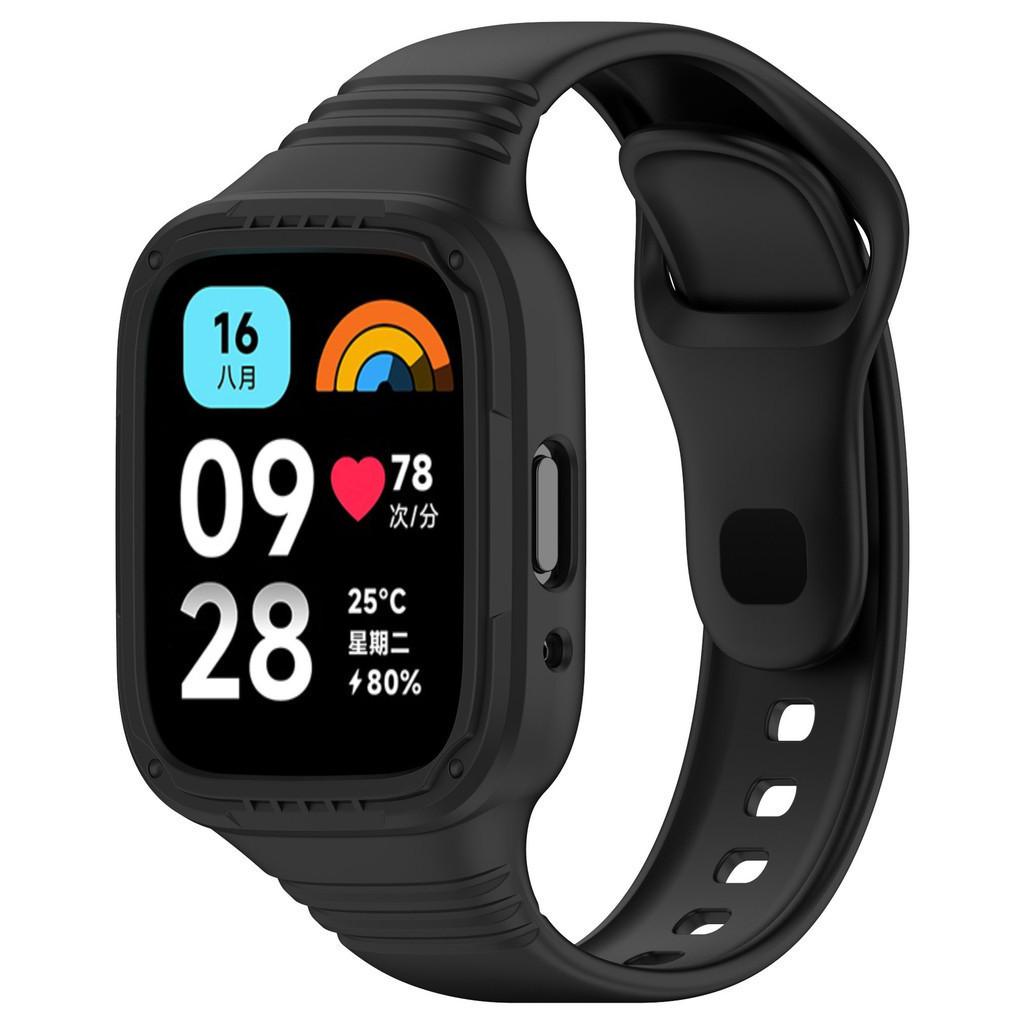 Чехол+Силиконовый ремешок для Redmi watch 3 active/Lite band умные часы Аксессуары Водонепроницаемый браслет для redmi watch 3 active/Lite