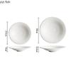 Line Texture Small Foot Bowl Ceramic Salad Bowl Thick Soup Bowl Noodles Bowls Sashimi Bowls Restaurant Creative Tableware