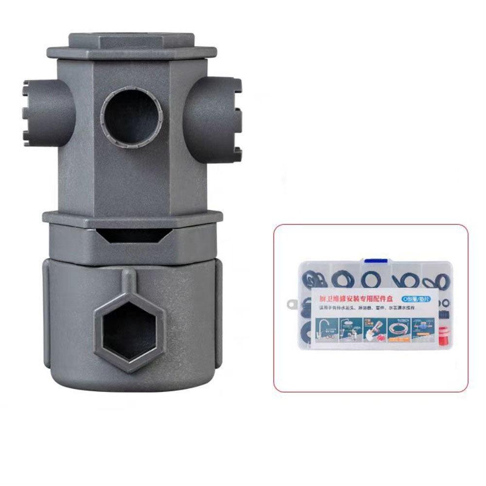 Plastic Multifunctional Wrench Tap Water Leakage Basin Faucet Repair Tool Wrench Tool Set  Faucet