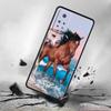Броня принципиально для Redmi 9T 9 9S 10 7 8 9A 11 Pro 9C K40 8T K50 K40S чехол для телефона Бегущая лошадь животное