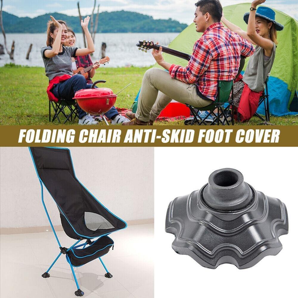 Anti-sinking Camping Chair Feet Covers Non-slip Chair Foot Cover Furniture Footpad Fishing Chair