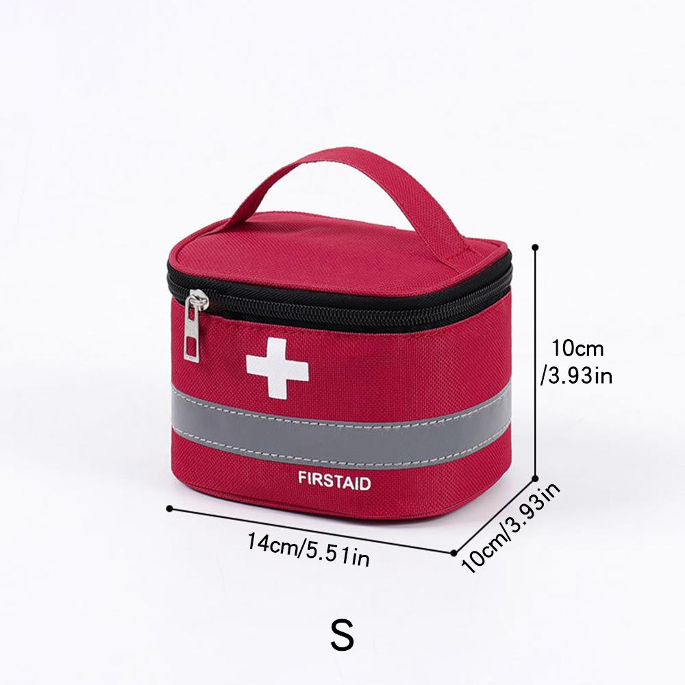 1PC Portable Medicine Bag Travel Outdoor Storage Health Kit Medicine Kit Travel Family Medicine Home Cloth Medicine Kit
