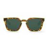 Испания MR BOHO Salesas Лаймовые Солнцезащитные Очки с Гепардовым Принтом