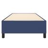 Box Spring Bed Frame Blue 90 x 190 cm Fabric