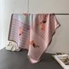 New dachshund print faux silk small square scarf shawl versatile high-end neck scarf bandana wrap