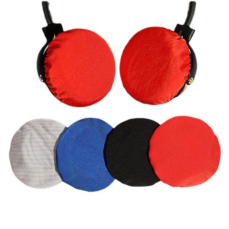Elastics Lycras Headphone Covers Universal For 9-11cm Ear Cushions Stretchable Breathable For Sports Commuting And Long Wear