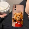 Забавный Милый Мишка Чехол для Телефона Для HUAWEI NOVA 3I 7I 8I 9 HONOR 400 20 90 X5C X6B X7 X7B X7D X8 X8B X9 X9B X9D X9A Чехол Cover Case Capa