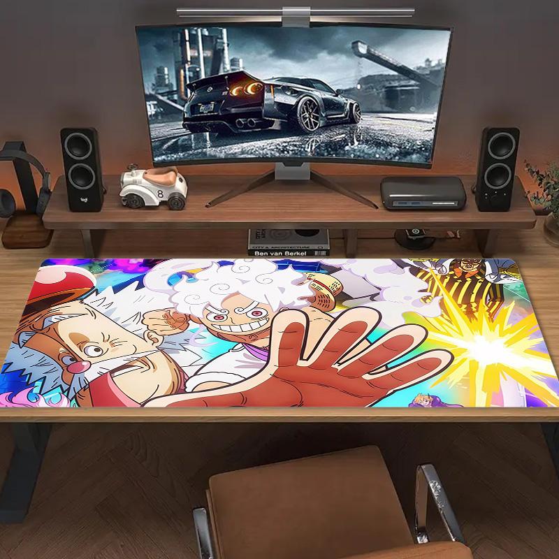 One Piece4 Print Cushion Non-slip Laptop Tablet Big Mousepad XXL Mat Mini PC Playmat With Lock edge