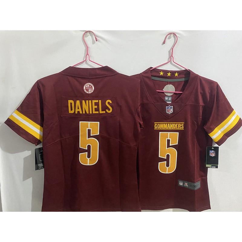 Kids NFL Washington Commanders Embroidered Football Jersey Christmas Gift