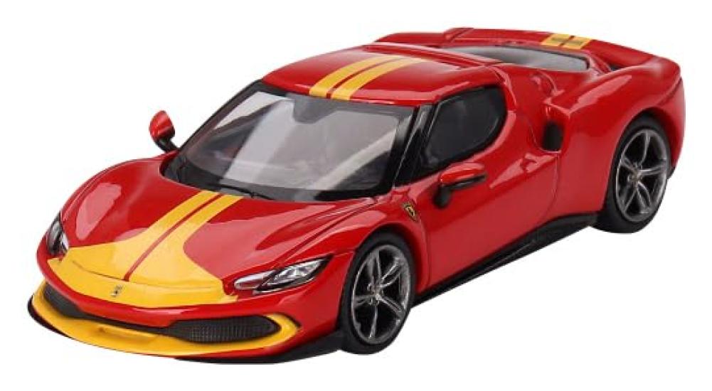 BBR МОДЕЛИ Ferrari 296 GTB Asset Fiorano Rossa Corsa Готовый продукт 1/64 (красный)