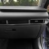 AIRSPEED Carbon Fiber for Mazda 3 Axela 2019-2025 Center Console Air Vent Outlet Panel Cover Interior Trim Accessory, Black