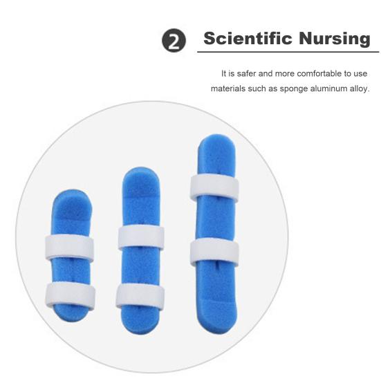 Шина для пальцев, удобная скоба для поддержки пальцев, регулируемая скоба для иммобилизации суставов пальцев для сломанных пальцев