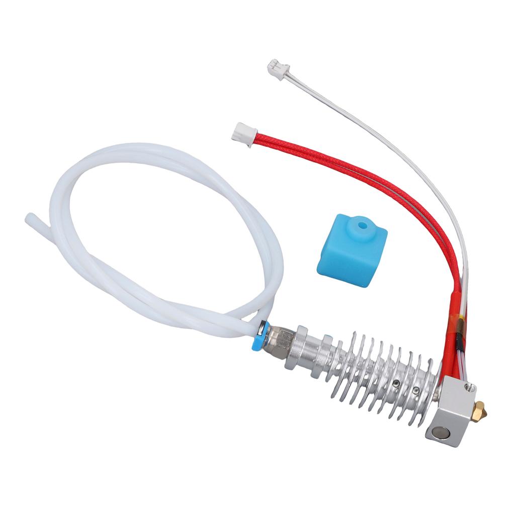 3D Printer Hotend Kit 0.4mm Nozzle with Silicone Cover Assembled Hotend Kit Replacement for