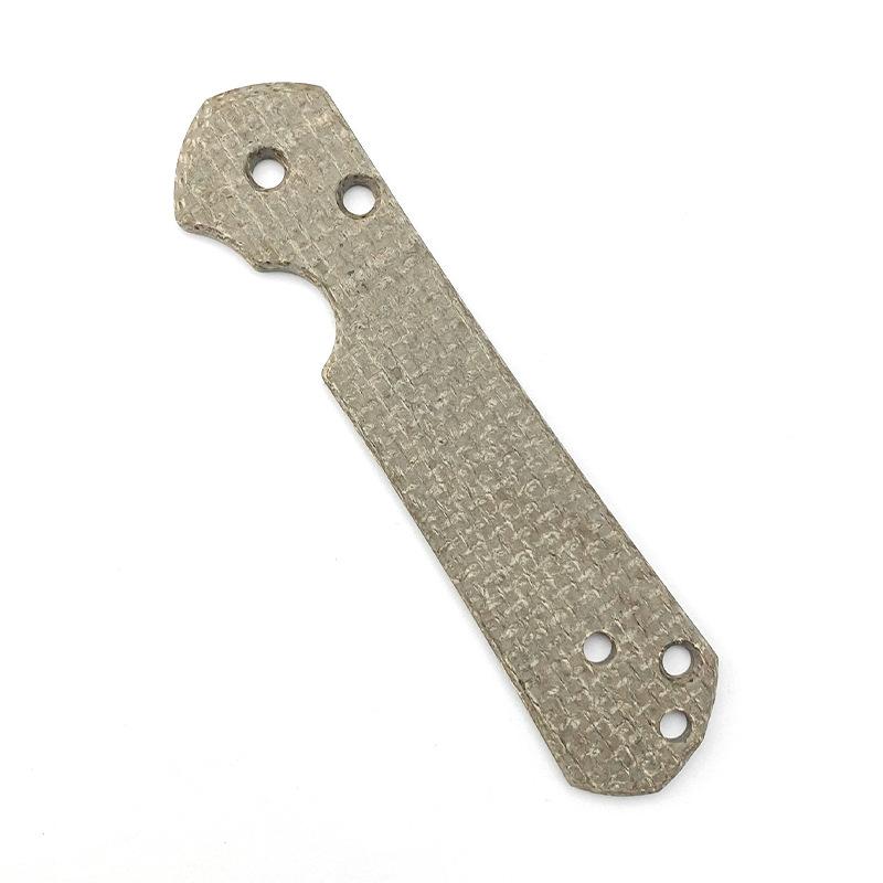 1pc Custom Micarta Material Knife Handle Grip Patch for Chris Reeve Large Sebenza 21 Folding Knife Scale Accessories Make Parts