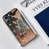 Japanese Style Ukiyo-e Art Case For iPhone 17 Air 15 14 13 12 11 16 Pro Max Mini 16 15 Plus 16e Funda Silicone Cover