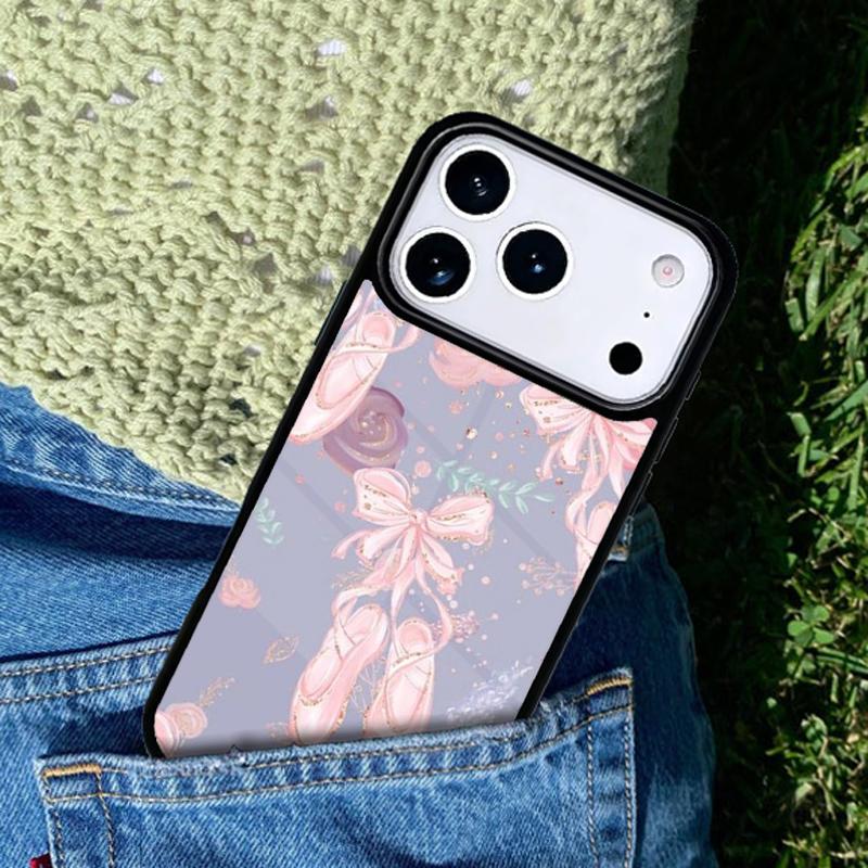 Чехол для телефона Девочка-танцовщица Балерина Балетные туфли для IPhone 11 12 13 14 15 16e 17 Pro Max Чехол для IPhone 17 Air