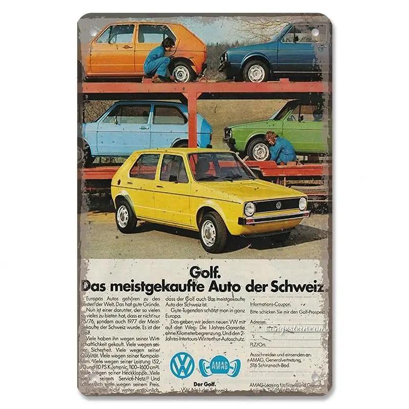 Винтажный папин автомобильный плакат с автобусом, ретро металлические таблички, знаки Гран-при, автомобильная металлическая жесть, гараж, бар, паб, клуб, домашний декор стены