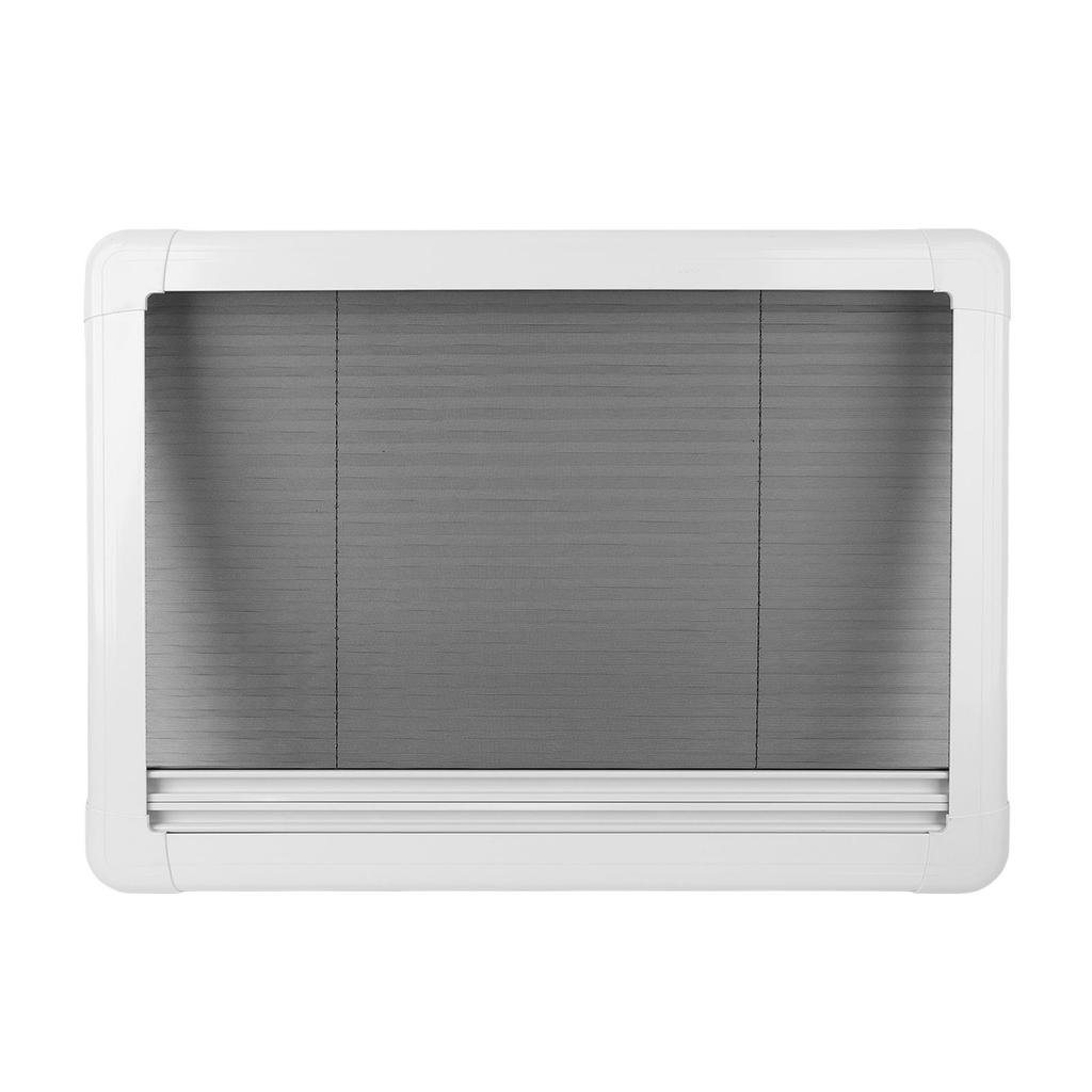 28 X 16 Inch RV Window with Screen Sunshade Double Layer Right Angle Push Out Window for Trailer