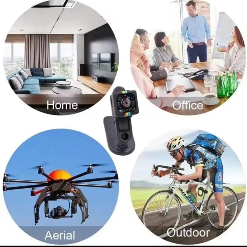 Мини HD IP-камера SQ11 1080P 30 кадров в секунду, спортивная DV-камера, камера видеонаблюдения для улицы и помещений с ночным видением, видеорегистратор