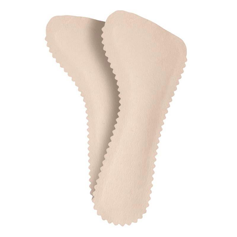 Кожаные женские стельки для сандалий, впитывающая пот подушечка для обуви на высоком каблуке, самоклеящиеся вставки, подушка для подошвы, семиточечная стелька