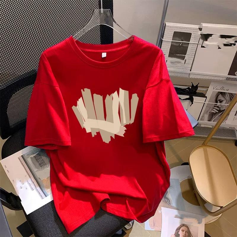 Свободные женские с короткими рукавами